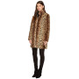 Пальто хутряне Leopard Guess