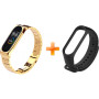 Фітнес-браслет Xiaomi Mi Band 4 MiJobs Metal PRO Золотий